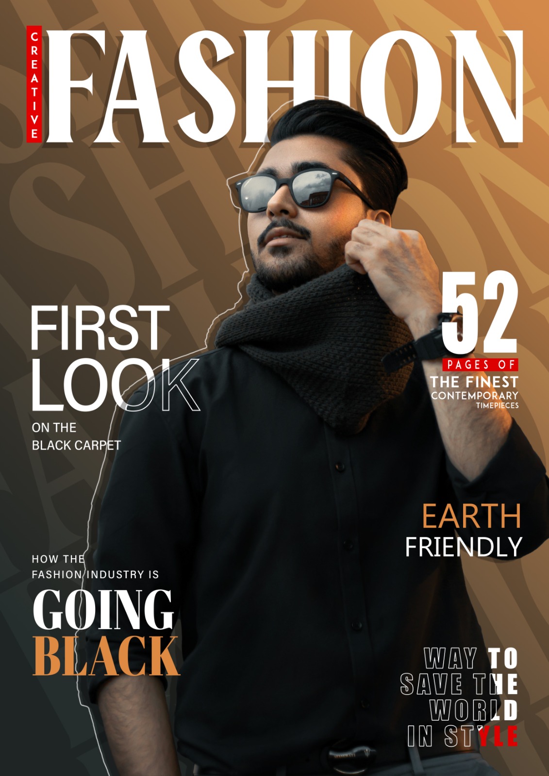 Magazine Cover page (Biswajeet) PS Work